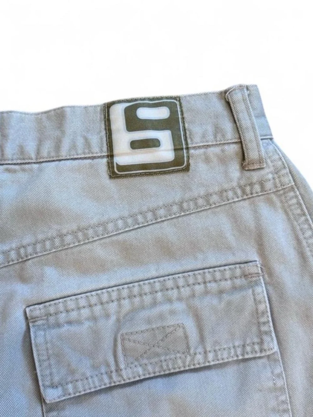 Vintage Buggirl skater rave cargo shorts